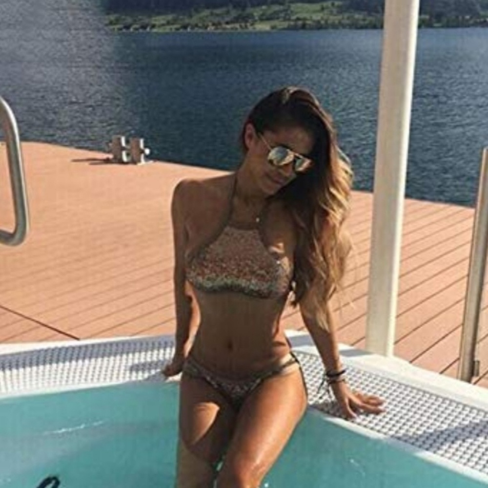 Rose gold bikini